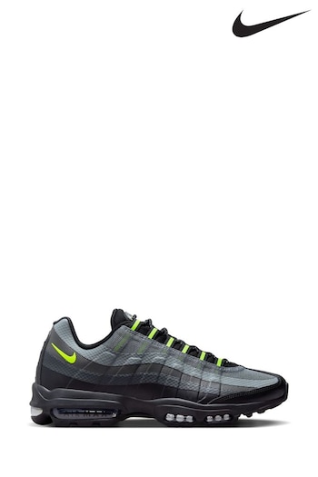 Nike Black/Grey Air Max 95 Trainers (343834) | £175