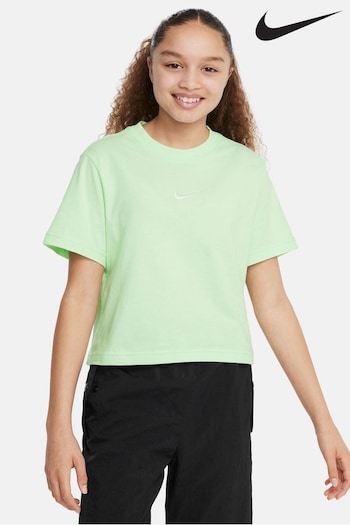 Nike Lime Green Oversized Essentials Boxy T-Shirt (344563) | £20