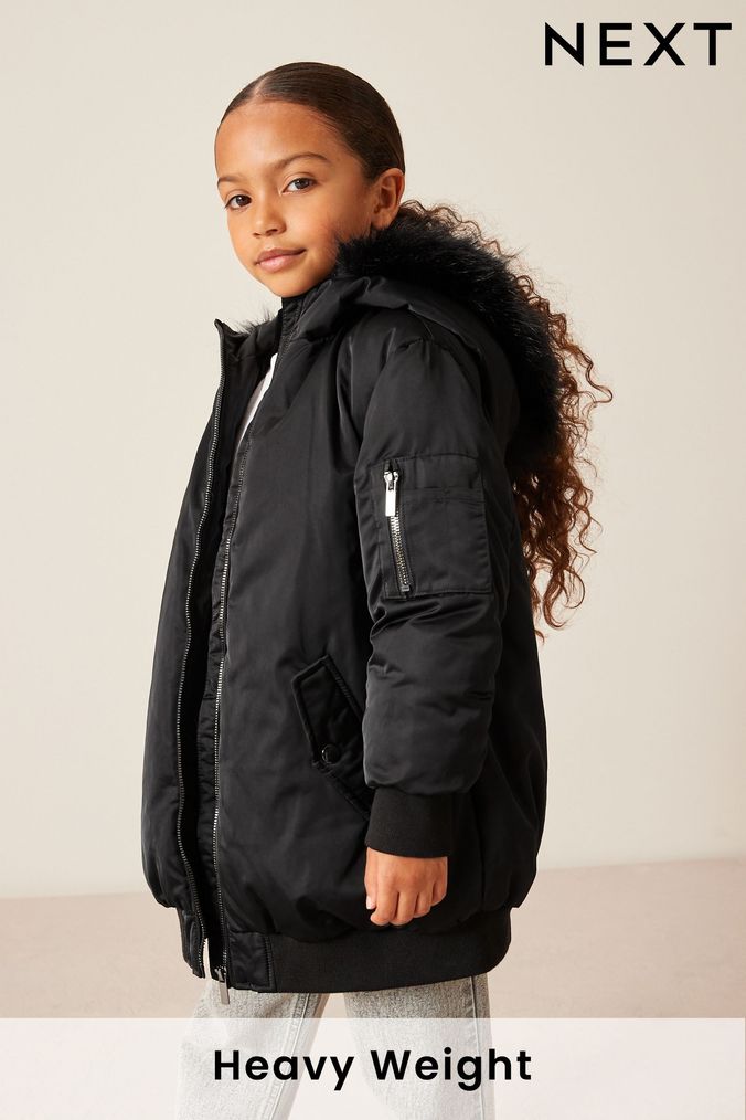 Girls bomber jacket uk online