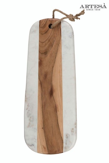 Artesa Assorted Marble and Acacia Wood Serving Board (344923) | £36