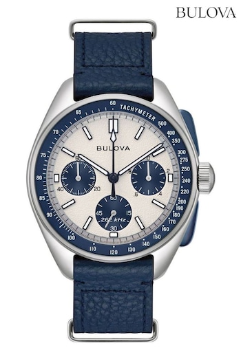 Bulova Gents Blue Heritage Lunar Pilot Watch (345322) | £599