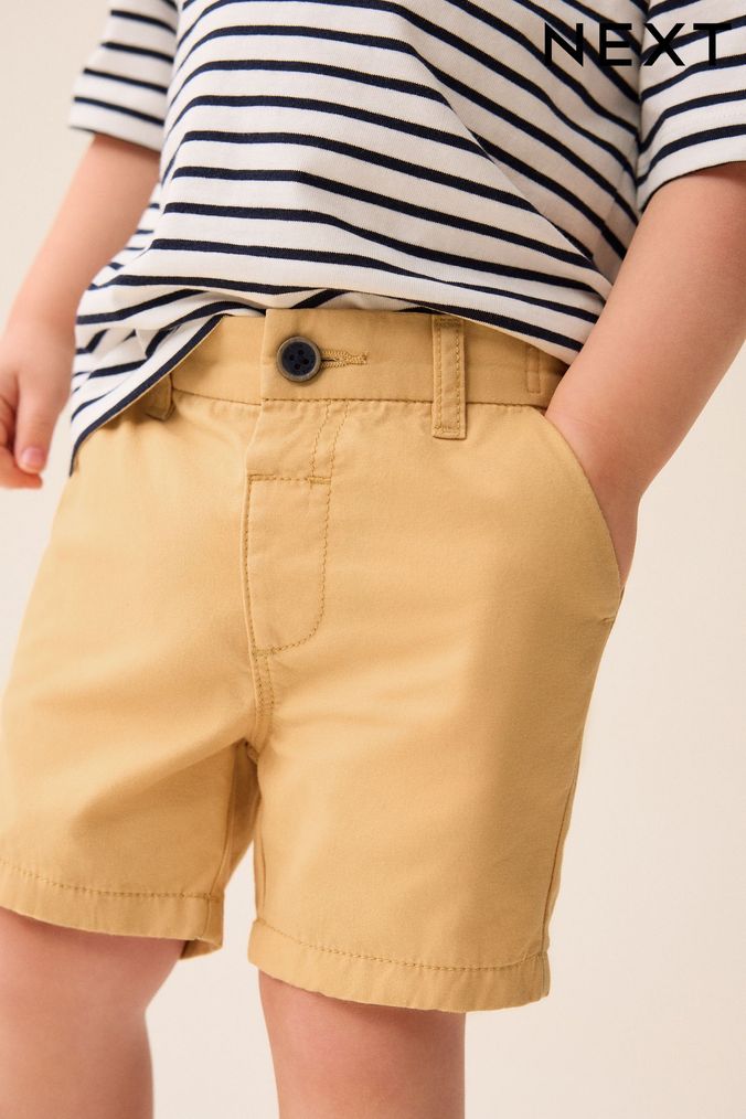 Buy Boys Chino Shorts Yellow Online Next UK