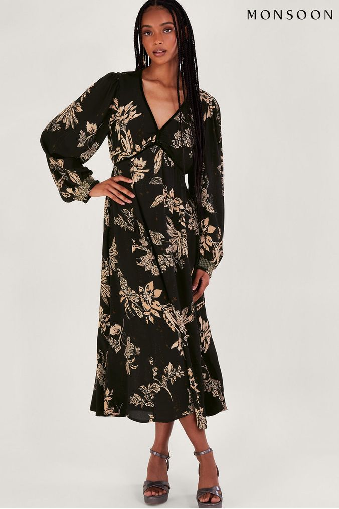 Monsoon Jordann Print Dress (346160) | £85