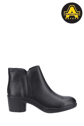 Amblers Safety Black As608 Tina Ladies Safety Ankle Boots Kaki (346331) | £97