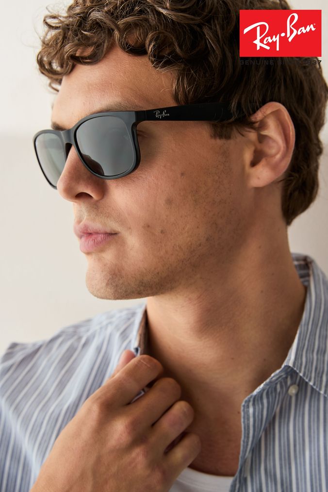 Ray ban best sale black preppy sunglasses