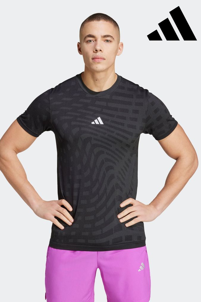 Buy Men s Adidas Plus Size Tops Online Next UK