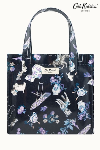 Cath Kidston Navy Blue 30 Year Icon Print Cath Kidston Small Coated Book Bag (347832) | £18