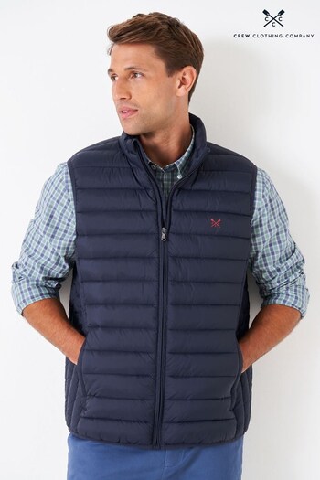 Crew Clothing Company Navy Blue Classic Gilet (348556) | £69