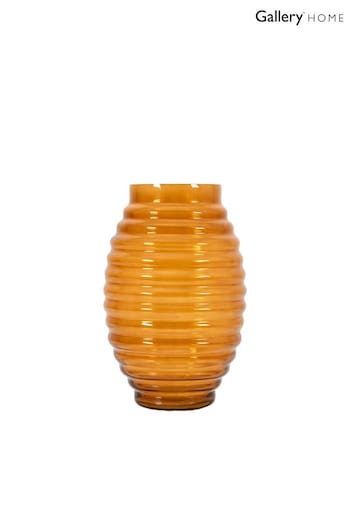 Gallery Home Brown Glass Large Nectar Vase (348707) | £34