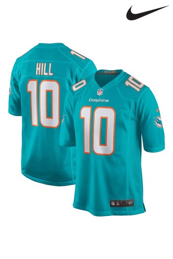 Nike Green Miami Dolphins Home Game Jersey - Aqua - Tyreek Hill (349112) | £105