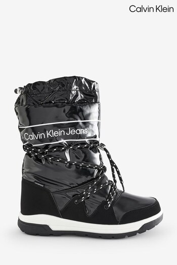 Calvin Klein Kids Snow Black Boots (350619) | £103 - £107