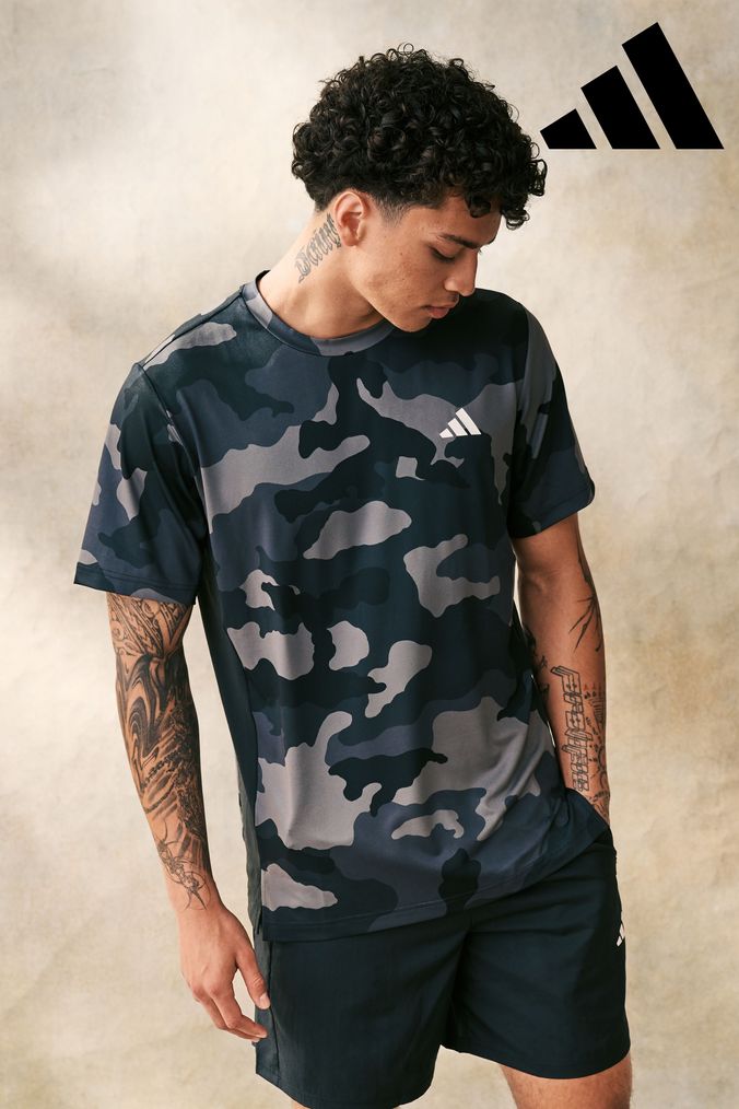 Boys camo adidas discount