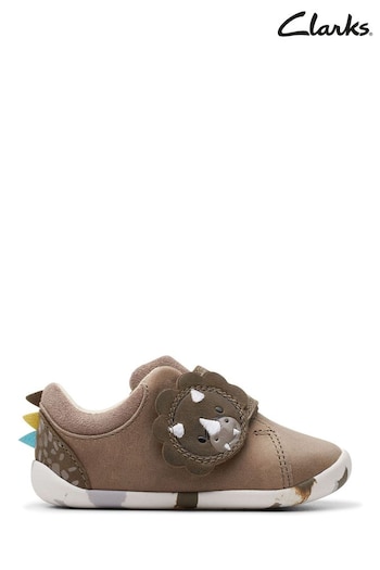 Clarks Brown Sage Roamer Toddler Shoes (351220) | £30