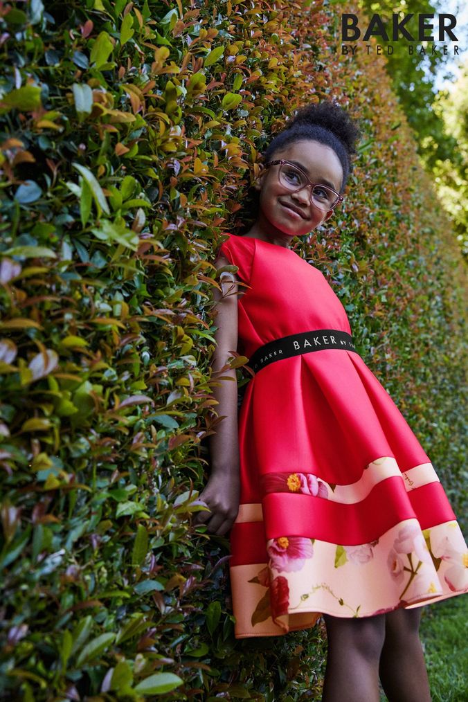 Red dress for 7 year cheap old