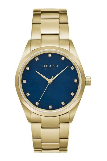 Obaku Ladies Gold Tone Chili Beryl Watch (352599) | £125