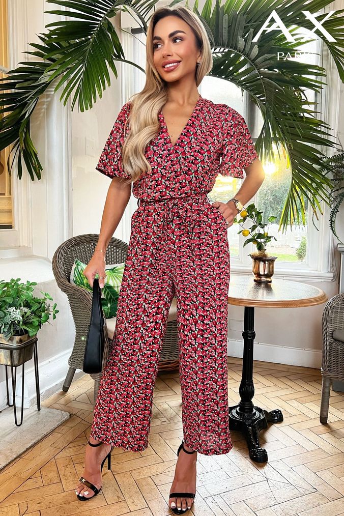 Floral hot sale jumpsuit next