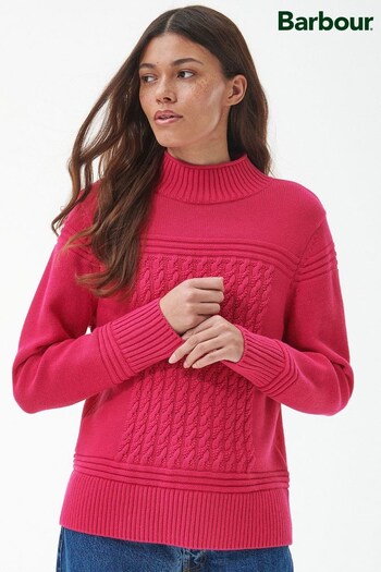 Barbour® Pink Breeze Knit Jumper (354126) | £75