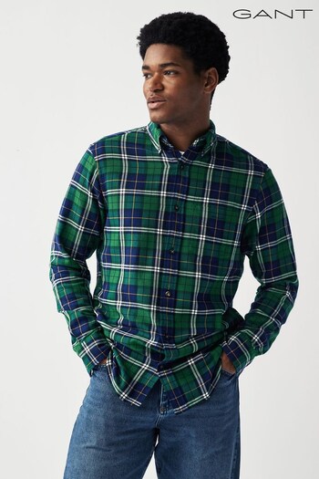 GANT Regular Fit Flannel Check Shirt (354295) | £120