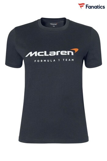 Fanatics Grey McLaren Essential Logo T-Shirt (354311) | £29