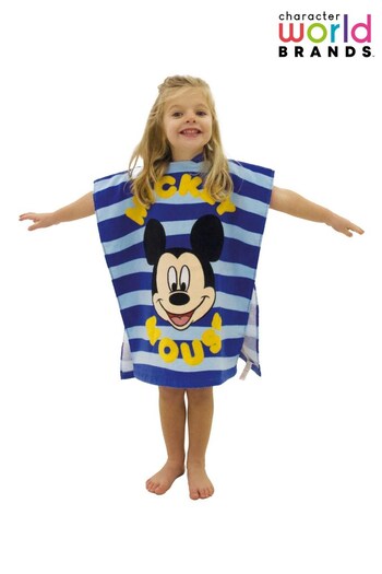 Character World Mickey Mouse Sea Stripe Poncho (354388) | £20
