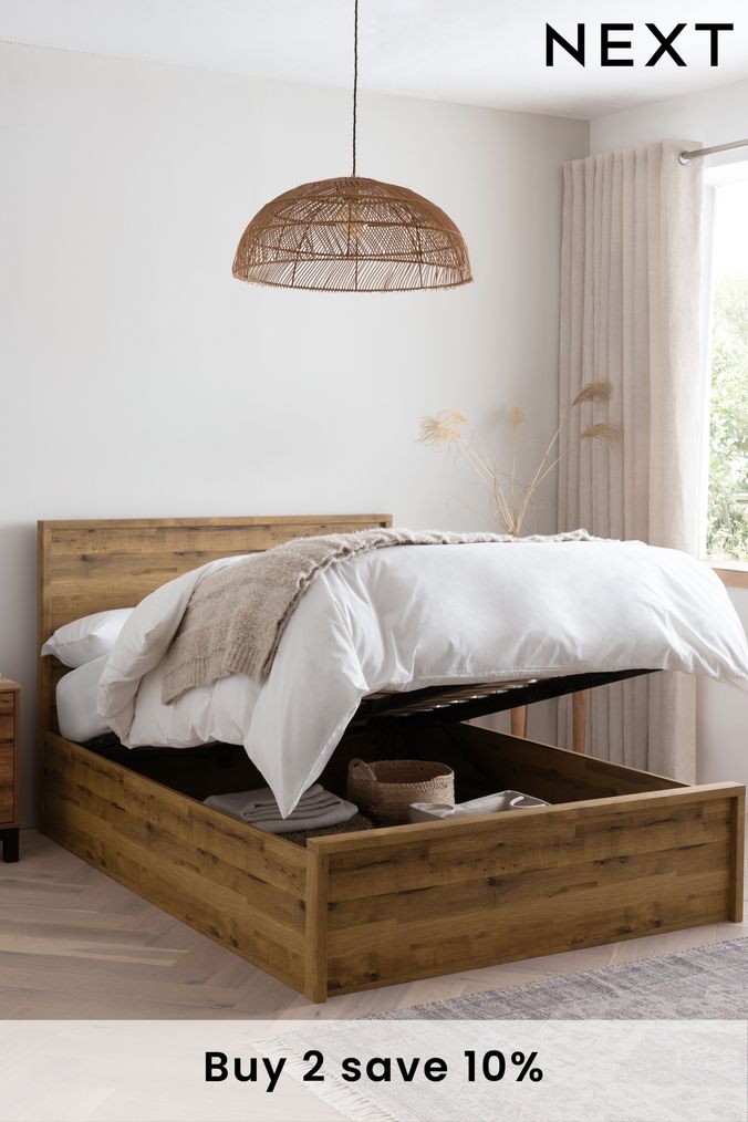 Wooden Beds with Storage Next UK