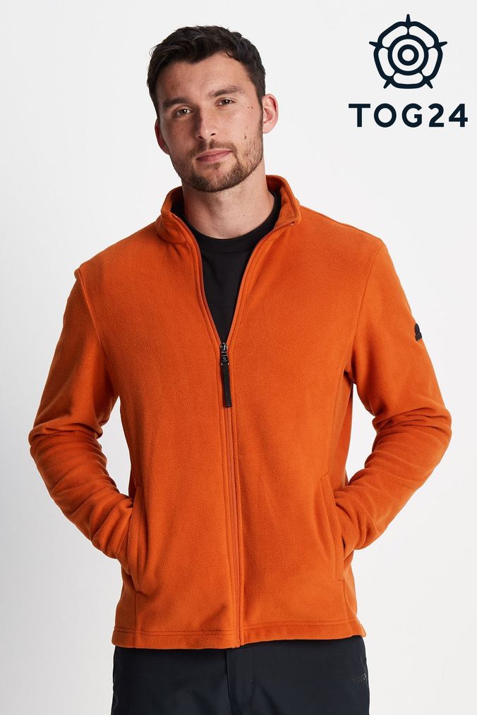 Mens orange fleece outlet