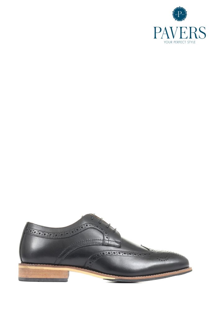 Buy Men s Pavers Brogue Footwear Online Next UK
