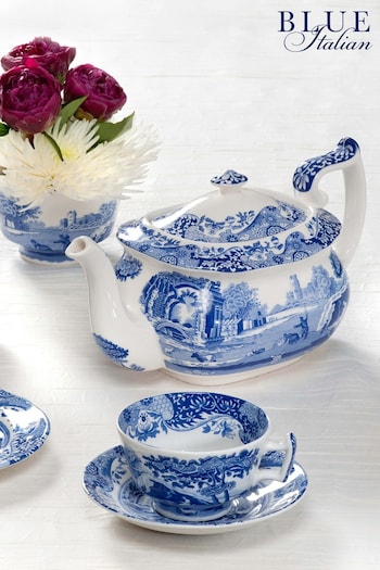 Blue Spode Blue Italian Teapot (355795) | £114
