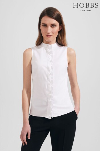 Hobbs Frances White Shirt (356010) | £75
