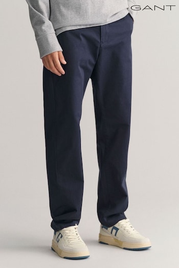 GANT Regular Fit Cotton Twill Chino Trousers paperbag (356122) | £100