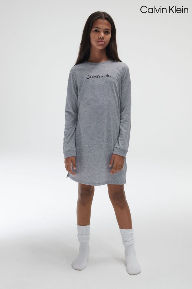 Boys calvin klein dressing gown discount