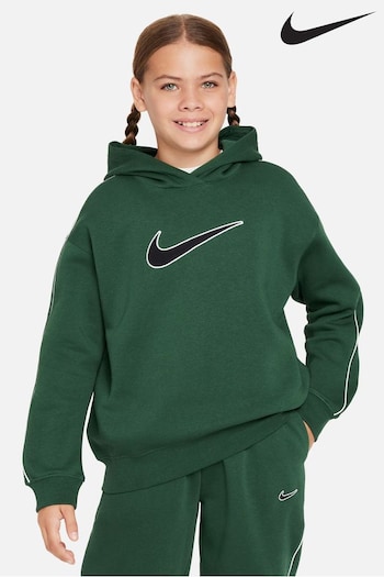 Nike Green Oversized Hoodie (357088) | £55