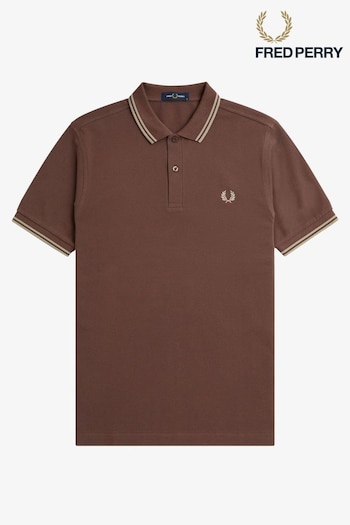 Fred Perry Mens Twin Tipped Polo Shirt (357104) | £75