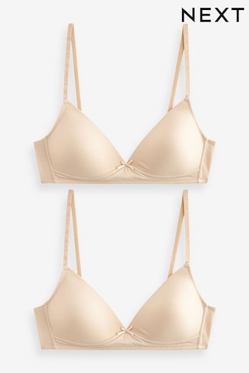 Vanilla Cream Trainer Bras 2 Pack (358179) | £18