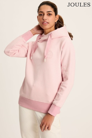Joules Rushton Pink Cowl Neck Hoodie (358730) | £54.95