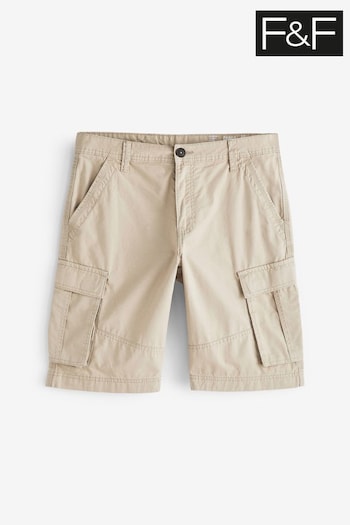 F&F Natural Fashion Cargo Stone Shorts (359025) | £22