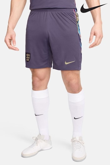 Nike Purple Dri-FIT England Stadium Away Football Shorts (359397) | £45