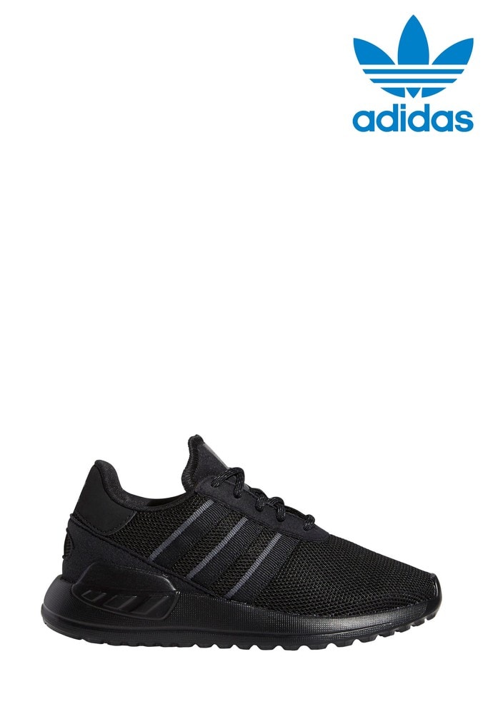 Childrens black adidas trainers 2025
