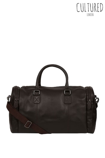 Cultured London Ocean Leather Holdall (360203) | £90