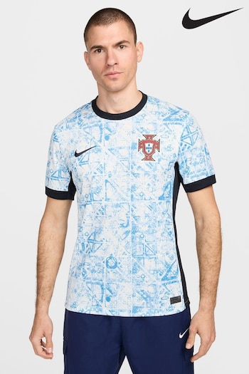 Nike White Dri-FIT Portugal Stadium Away Football Shirt (360727) | £85