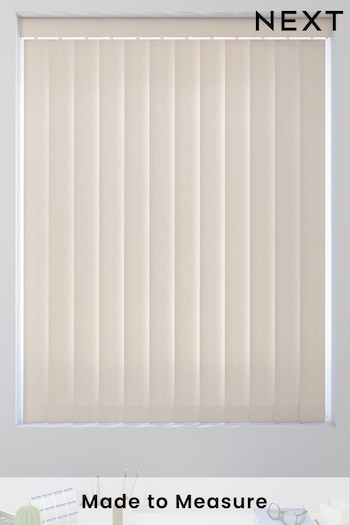 Natural Linen Made To Measure Vertical Blind (361764) | £21