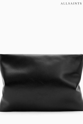 AllSaints Bettina Clutch Black Bag (361821) | £119