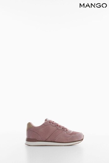 Mango Pink Laces Basic Sneakers (362168) | £30