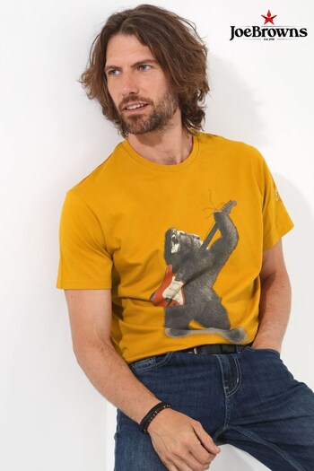 Joe Browns Gold Bear Rock T-Shirt (362272) | £27