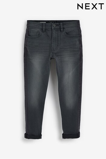 Grey Denim Tapered Fit Five Pocket Jeans Blu (3-17yrs) (362315) | £13 - £18