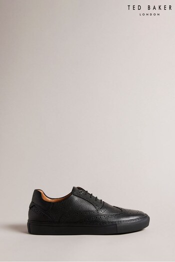 Ted Baker Soft Grain Leather Black Brogue (362327) | £120
