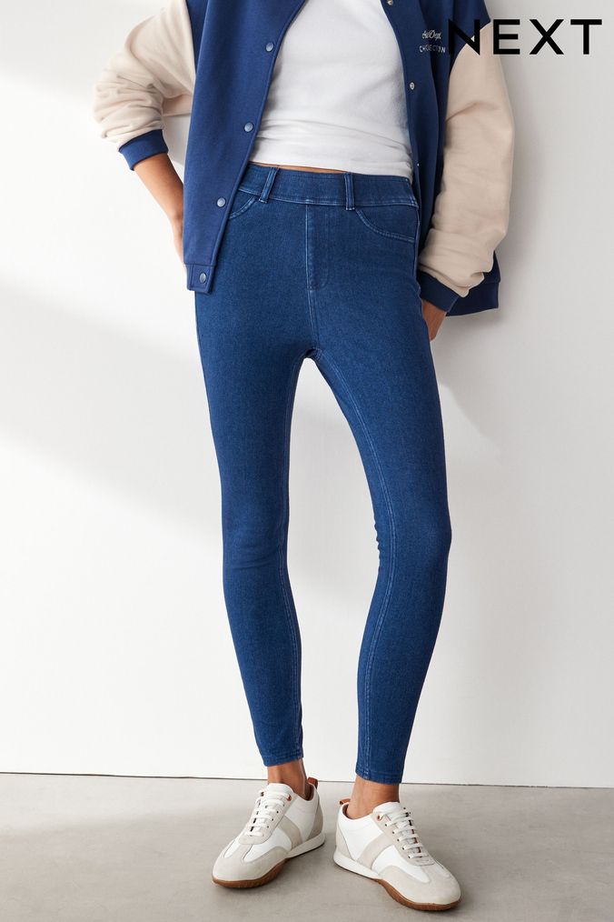 Next crop denim leggings hot sale