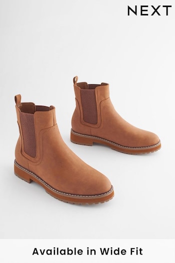 Tan Brown Forever Comfort® Chelsea Ankle Boots (362757) | £48