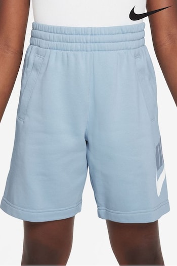 Nike Blue Club Fleece French Terry Shorts (363242) | £33