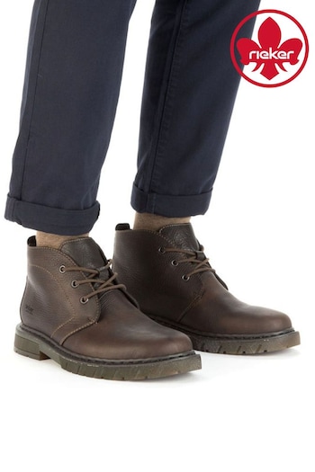 Rieker Mens Lace-Up Boots innovazioni (364076) | £85